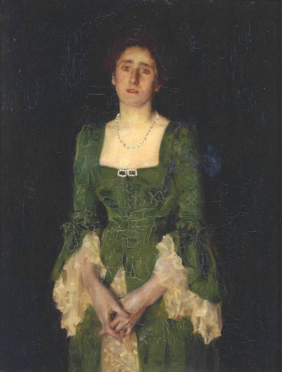 Mrs Florence Humphris in apartment