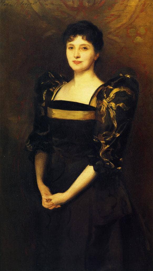 Mrs. George Lewis (Elizabeth Eberstadt) by John Singer Sargent — Oil Painting Reproduction