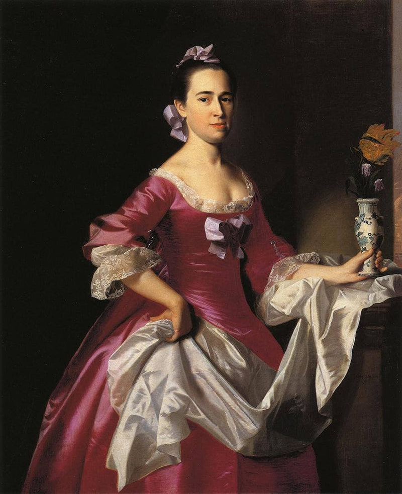Mrs.George Watson (Elizabeth Oliver) by John Singleton Copley, Oil Painting Reproduction