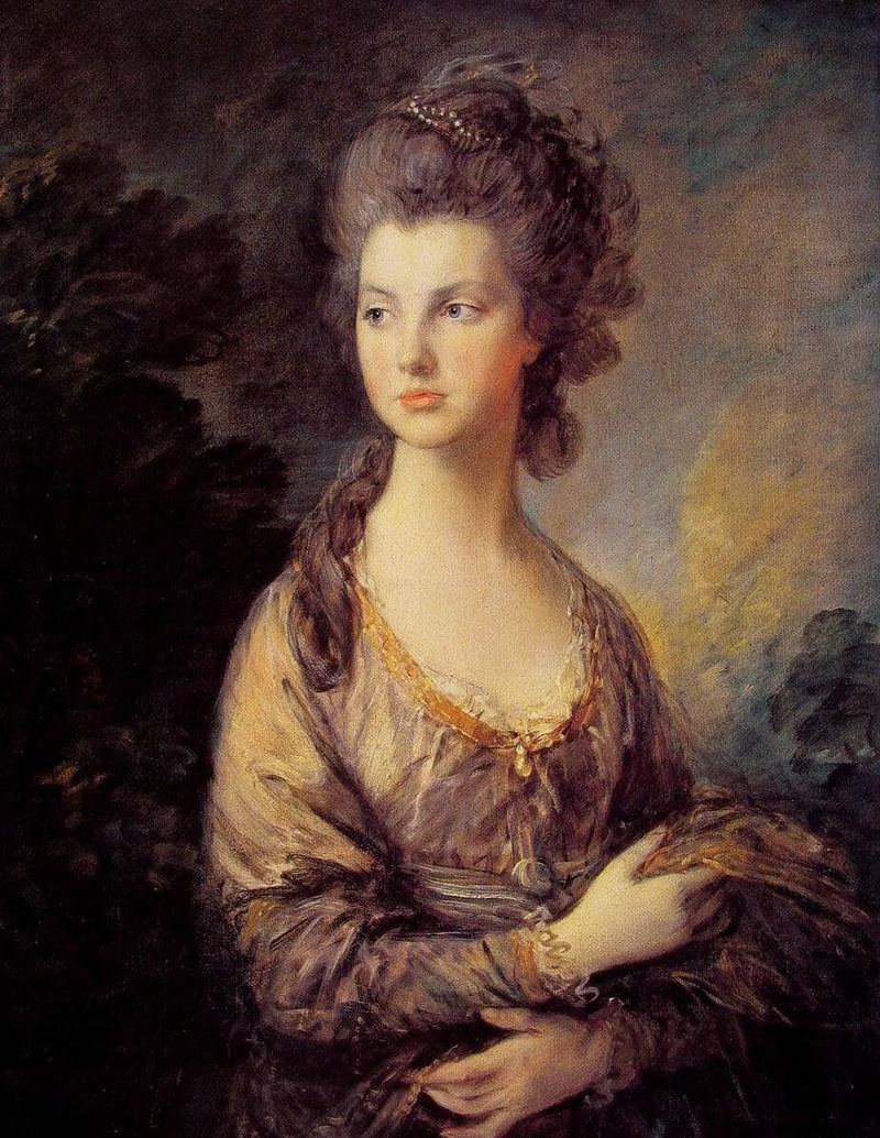 Mrs. Graham by Thomas Gainsborough — Oil Painting Reproduction