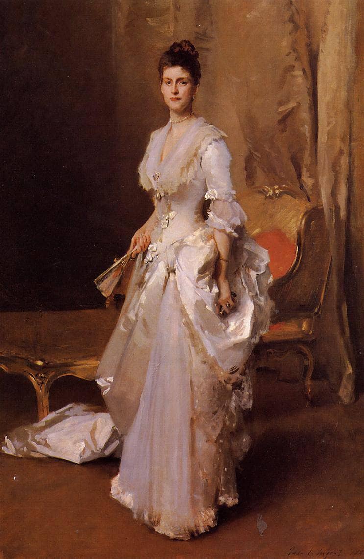 Mrs. Henry White (Margaret Daisy Stuyvesant Rutherford) by John Singer Sargent — Oil Painting Reproduction