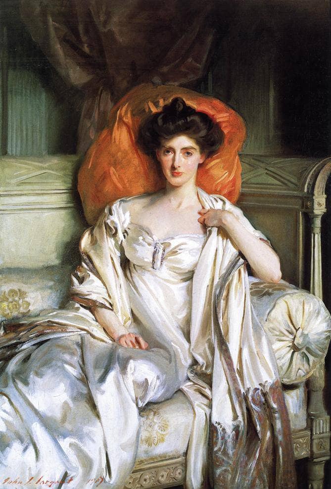 Mrs. Huth Jackson (Clara Annabel Caroline Grant Duff) by John Singer Sargent — Oil Painting Reproduction