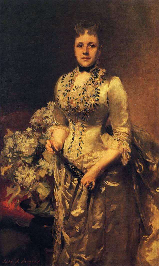 Mrs. Jacob Wandell by John Singer Sargent — Oil Painting Reproduction