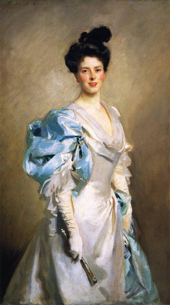 Mrs. Joseph Chamberlain by John Singer Sargent — Oil Painting Reproduction
