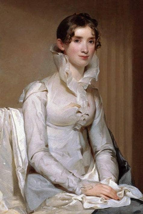 Mrs. Joseph Klapp (Anna Milnor) by Thomas Sully — Oil Painting Reproduction