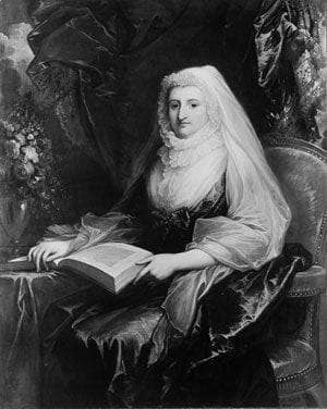 Mrs. Peter Beckford by Benjamin West — Oil Painting Reproduction