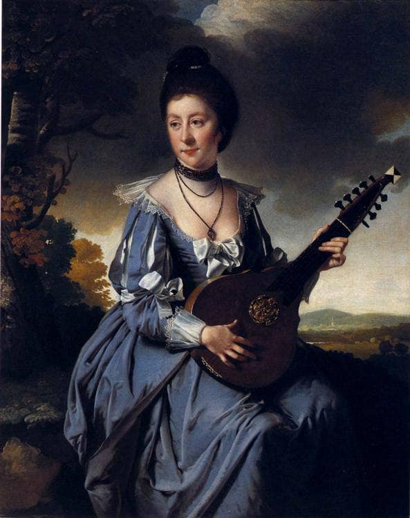 Mrs. Robert Gwillym by Joseph Wright — Oil Painting Reproduction