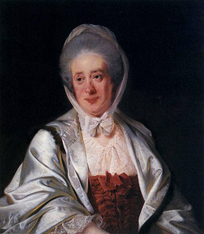 Mrs. Samuel Crompton by Joseph Wright — Oil Painting Reproduction