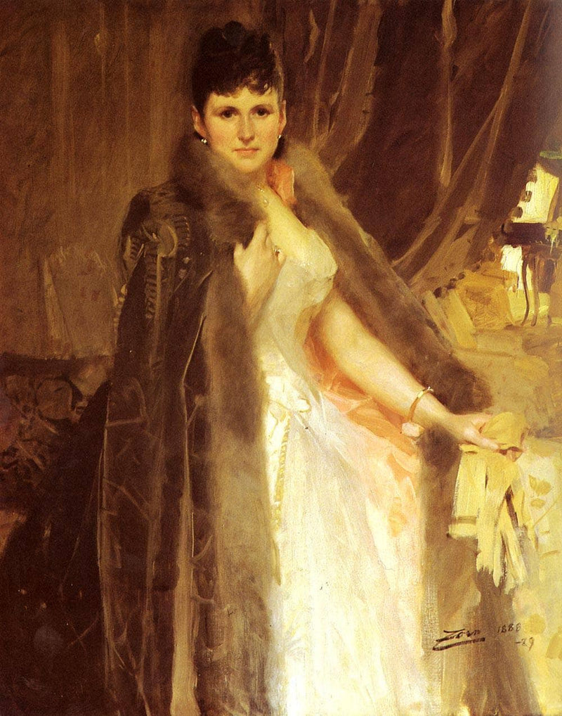 Mrs Symons by Anders Zorn — Oil Painting Reproduction