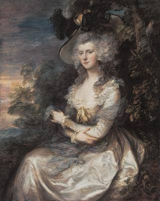 Mrs. Thomas Hibbert in dining room