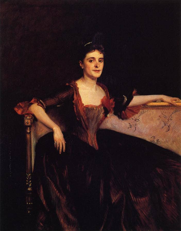Mrs. Thomas Lincoln Manson Jr (Mary Groot) by John Singer Sargent — Oil Painting Reproduction