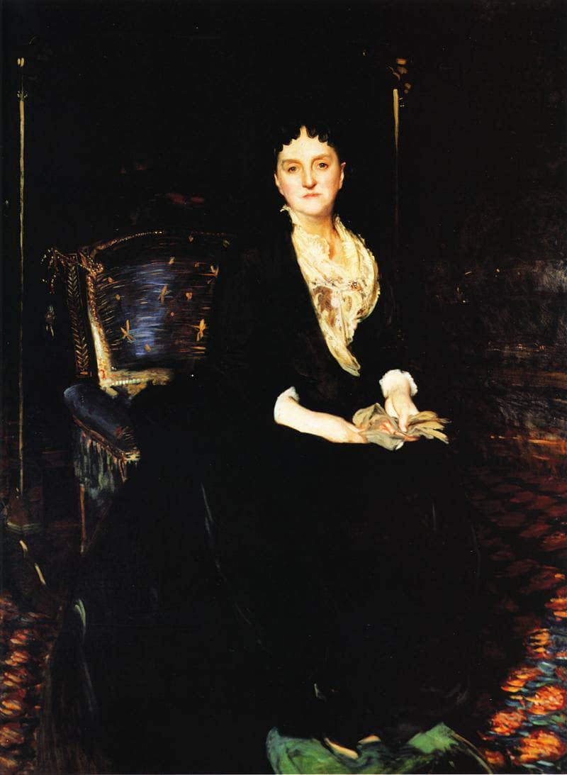 Mrs. William Henry Vanderbilt by John Singer Sargent — Oil Painting Reproduction