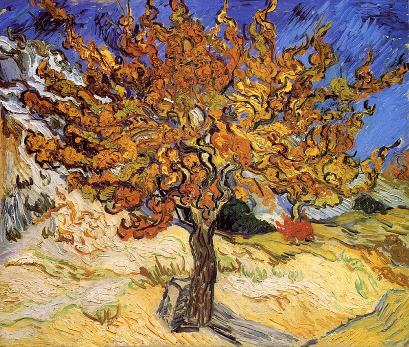 Mulberry Tree by Vincent van Gogh — Oil Painting Reproduction