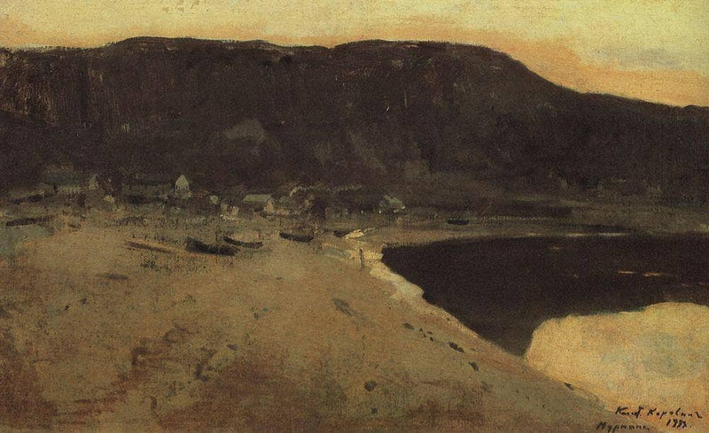 Murmansk coast by Konstantin Korovin — Oil Painting Reproduction