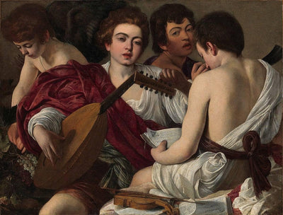 Musicians in living room