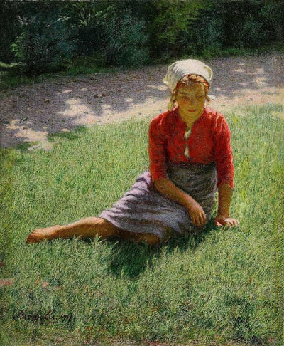 My Teresa in hallway