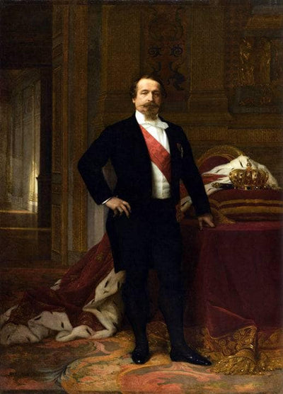 Napoleon III in dining room