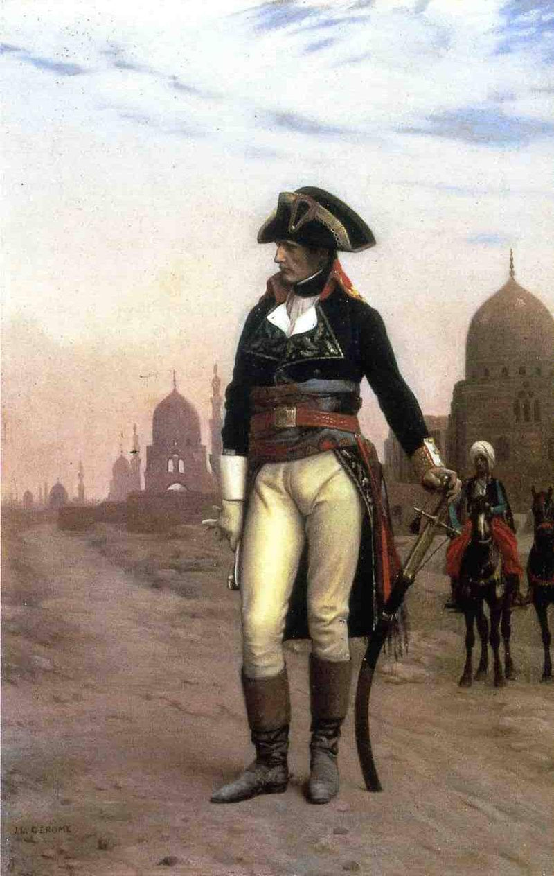 Napoleon in Egypt by Jean-Leon Gerome — Oil Painting Reproduction