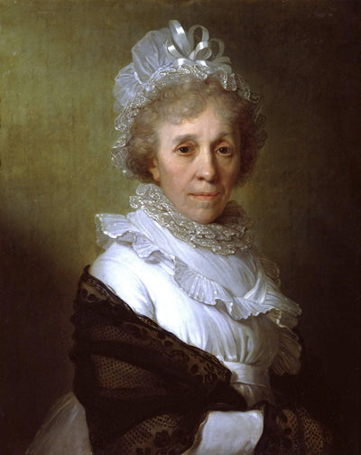 Nathalie Petrovna Golitsyn in apartment