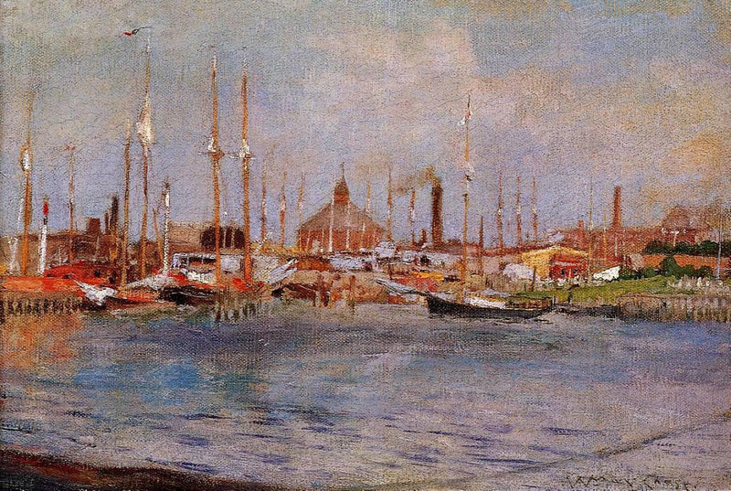 Near Bay Ridge by William Merritt Chase — Oil Painting Reproduction
