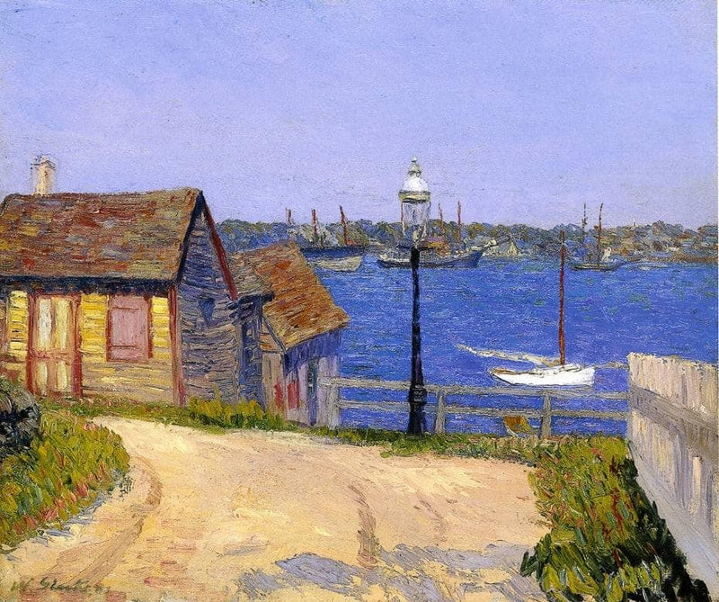 New Castle, New Hampshire by William James Glackens — Oil Painting Reproduction