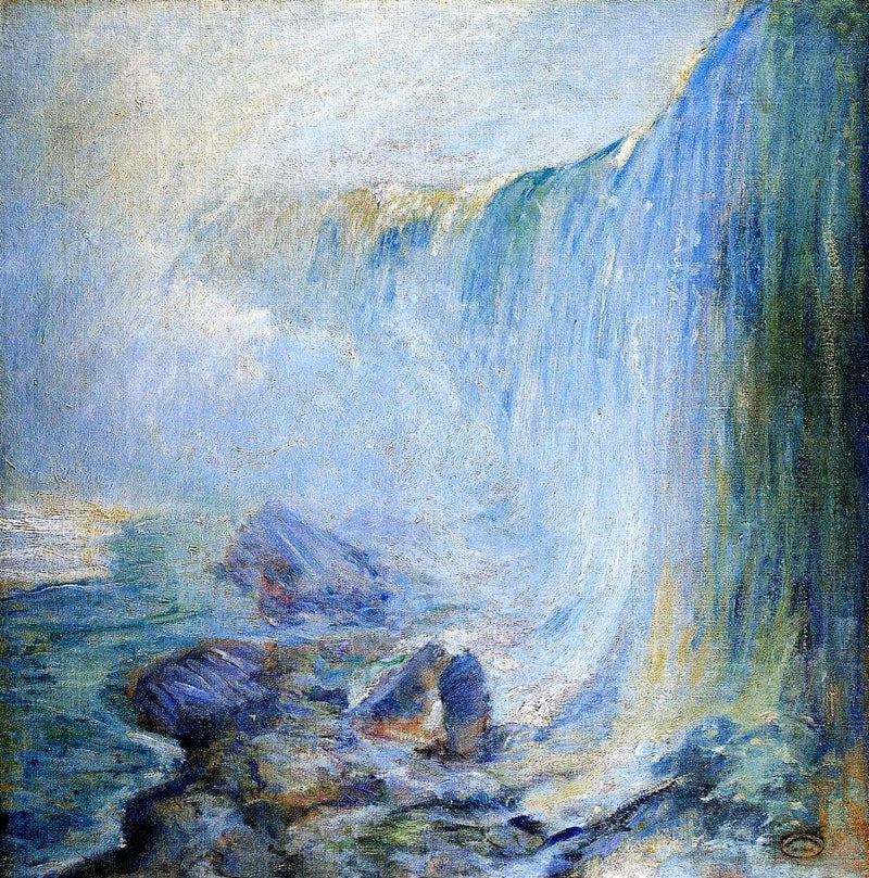 Niagara Falls by John Henry Twachtman — Oil Painting Reproduction