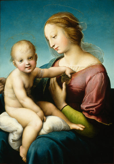 Niccolini-Cowper Madonna in entryway