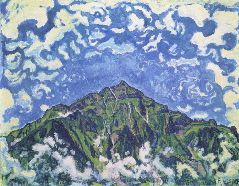 Niesen by Ferdinand Hodler — Oil Painting Reproduction