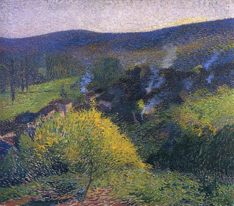Night at the Chaumier by Henri Martin — Oil Painting Reproduction