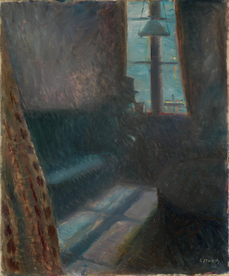 Night by Edvard Munch — Oil Painting Reproduction