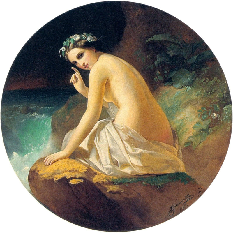 Nimfa by Henryk Siemiradzki — Oil Painting Reproduction