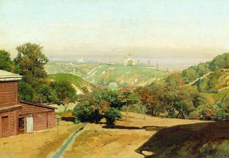 Nizhny Novgorod by Volodymyr Orlovsky — Oil Painting Reproduction