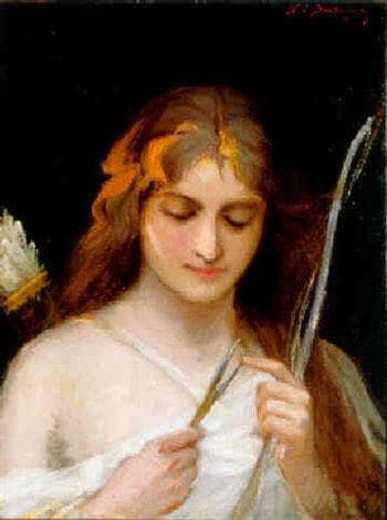 Diana, the Huntress by Noè Bordignon — Oil Painting Reproduction