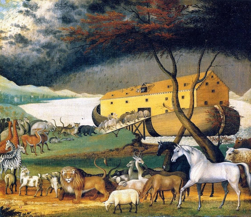 Noah's Ark by Edward Hicks — Oil Painting Reproduction