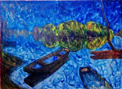 Nocturno in home office