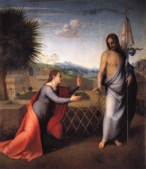 Noli Me Tangere by Andrea del Sarto — Oil Painting Reproduction
