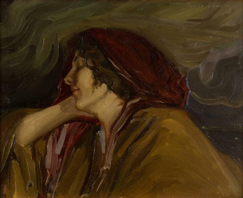 Nostalgia by Georgi Mashev — Oil Painting Reproduction