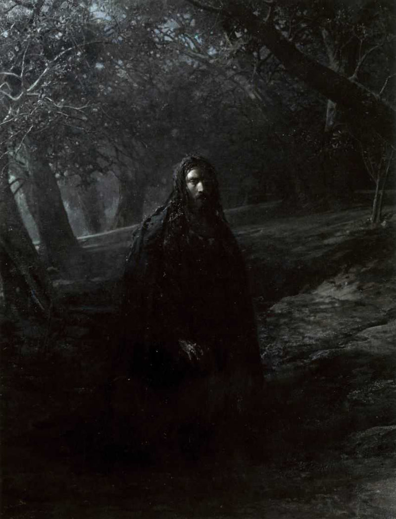 On the Mount of Olives by Nikolai Ge — Oil Painting Reproduction