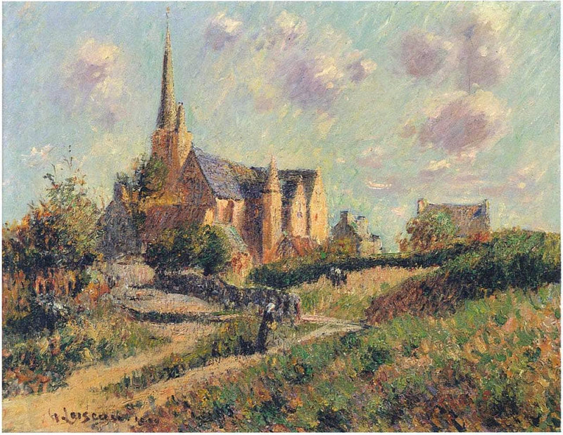 Notre Dame de la Clarte by Gustave Loiseau — Oil Painting Reproduction