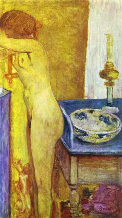 Nude at the Toilet Table by Pierre Bonnard — Oil Painting Reproduction