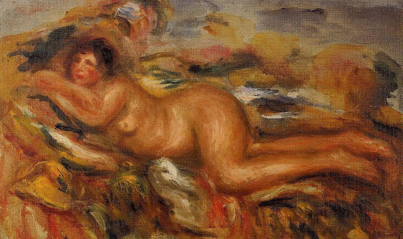 Nude on the Grass by Pierre-Auguste Renoir — Oil Painting Reproduction