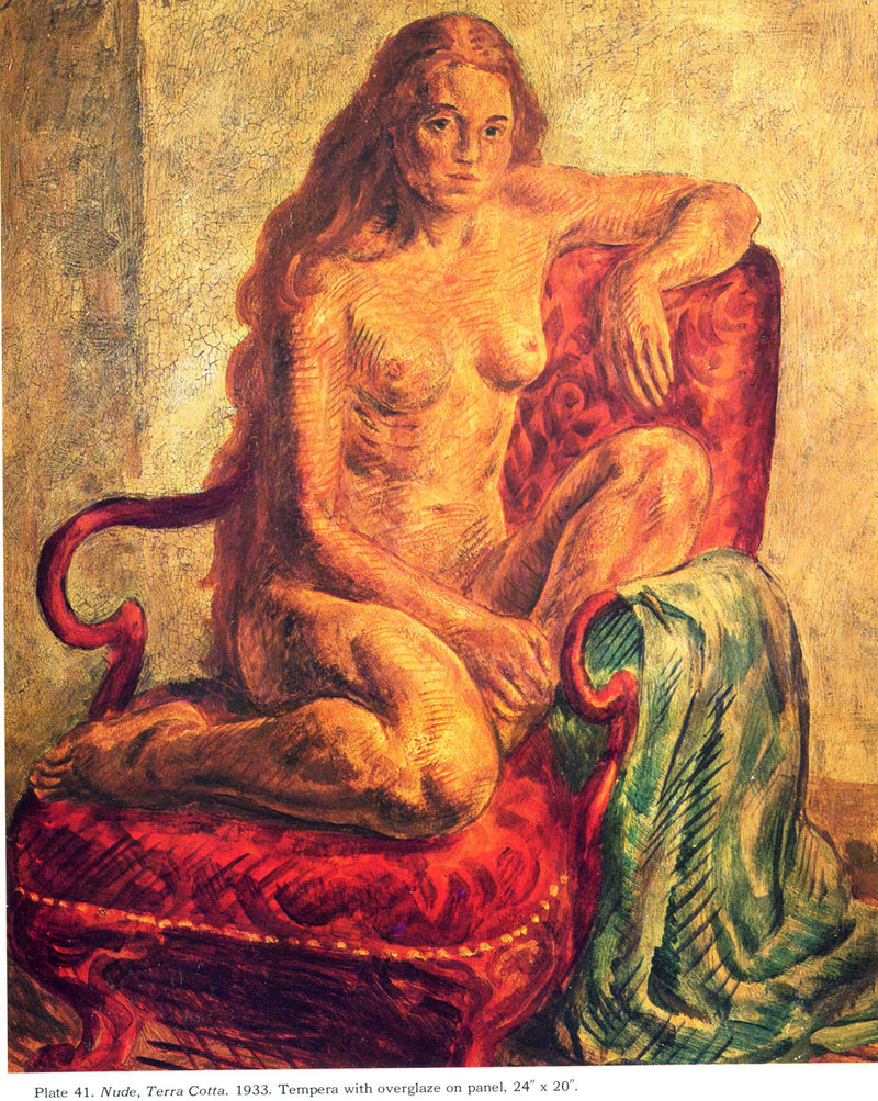 Nude, Terra Cotta by John French Sloan — Oil Painting Reproduction