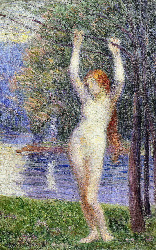 Nude Woman by Hippolyte Petitjean — Oil Painting Reproduction