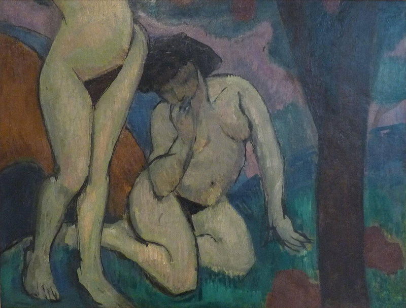 Nudes in landscape by Roger de La Fresnaye — Oil Painting Reproduction
