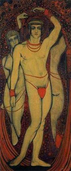 Nudism in entryway