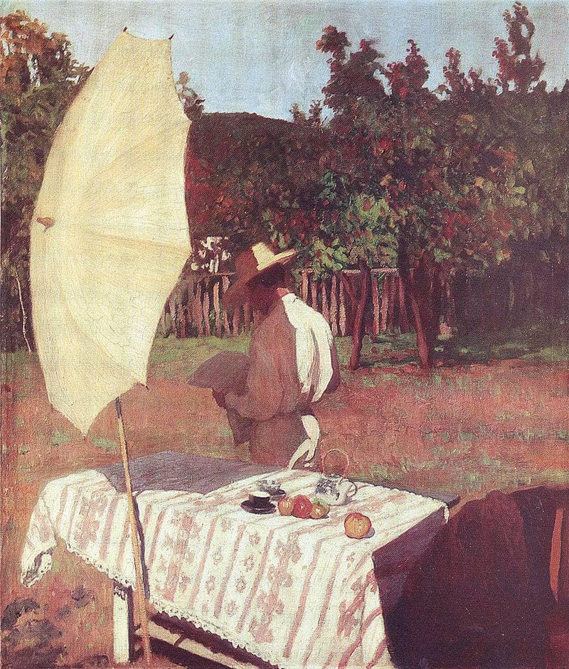 October by Karoly Ferenczy — Oil Painting Reproduction