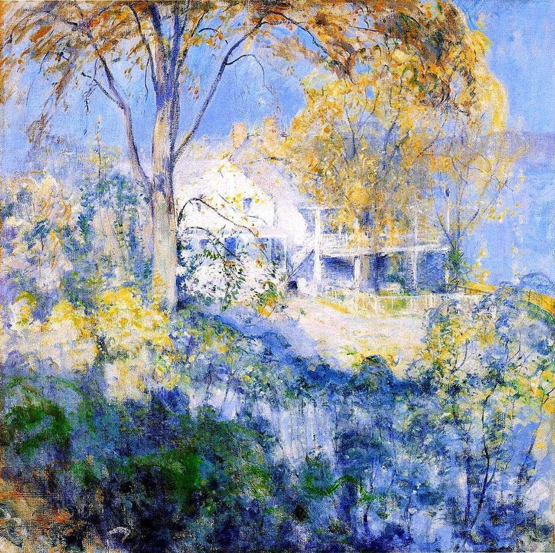 October by John Henry Twachtman — Oil Painting Reproduction
