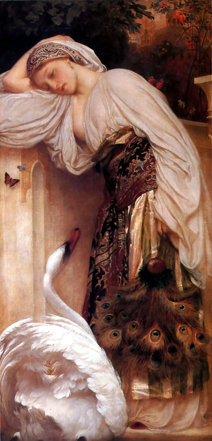 Odalisque by Frederic Leighton, Oil Painting Reproduction