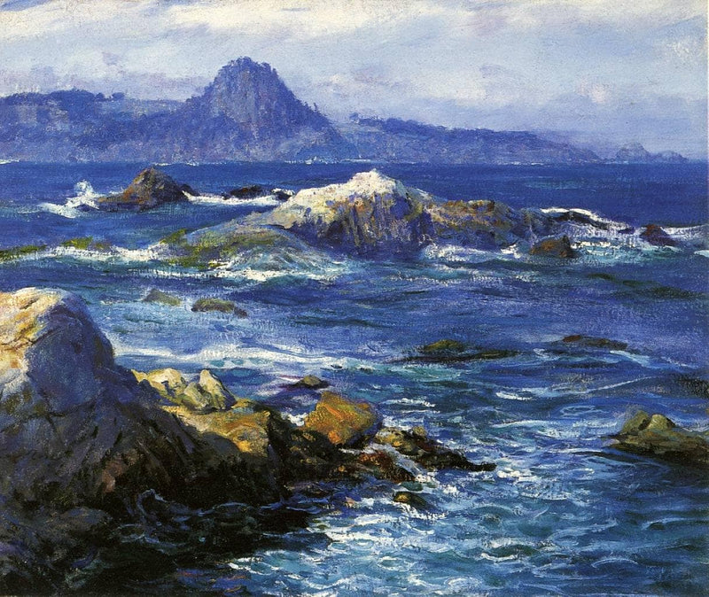 Off Mission Point (aka Point Lobos) by Guy Rose — Oil Painting Reproduction
