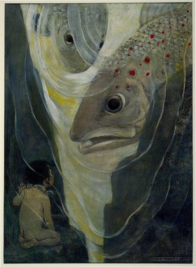 Oh, Don't Hurt Me! Cried Tom. I Only Want to Look at You; You Are So Handsome in living room